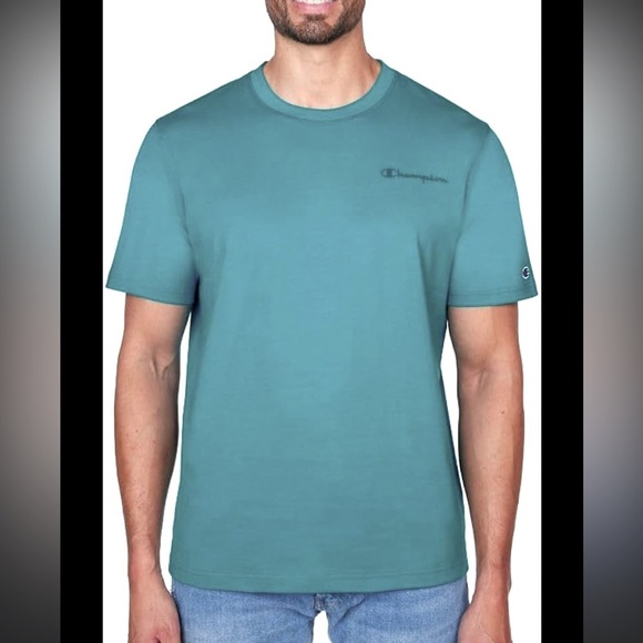 Champion Washed Green Short Sleeve Tee - Picture 1 of 7